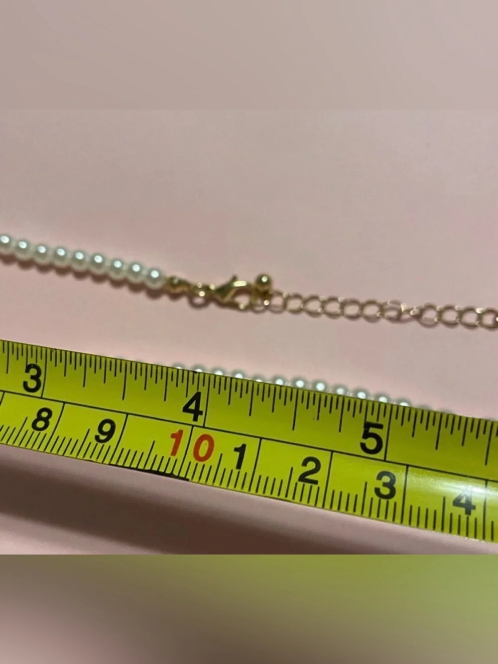 Costume Faux Pearl Necklace #9367